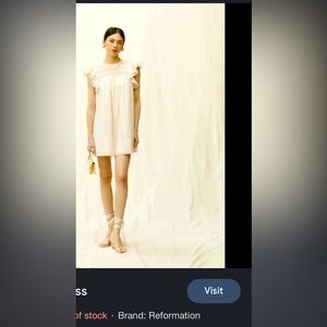 Brand Reformation Size S Color Cream